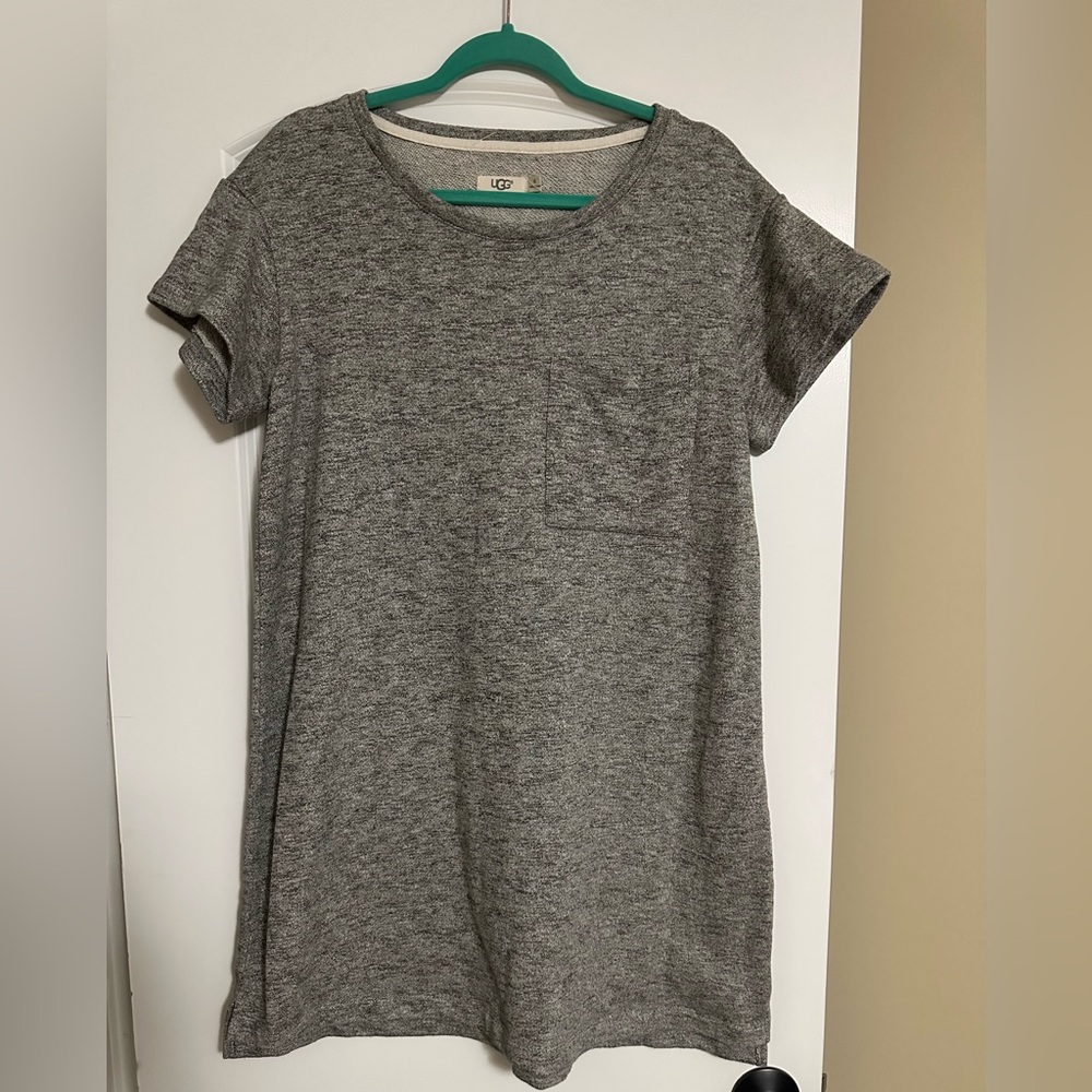 UGG Heather Gray Short Sleeve Dress